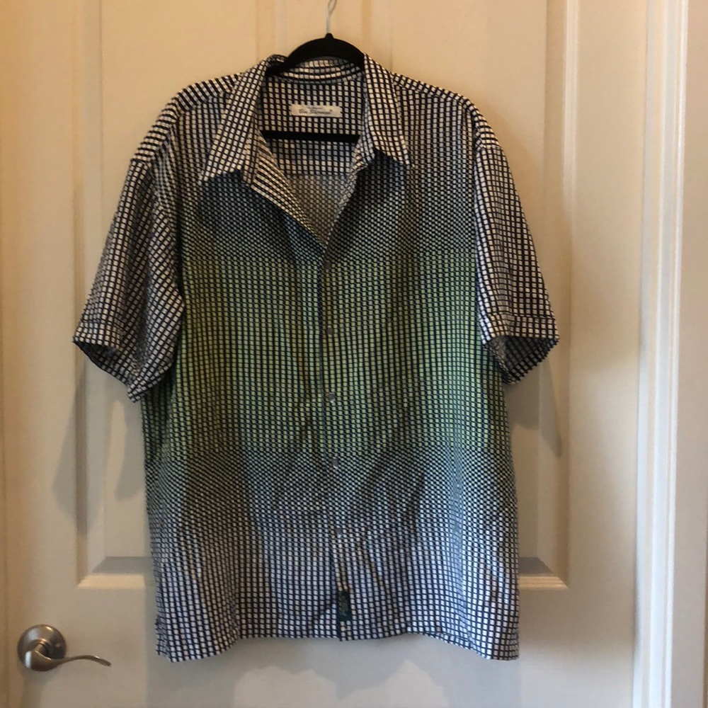 Ben Sherman Men’s Collar Button Shirt Lg